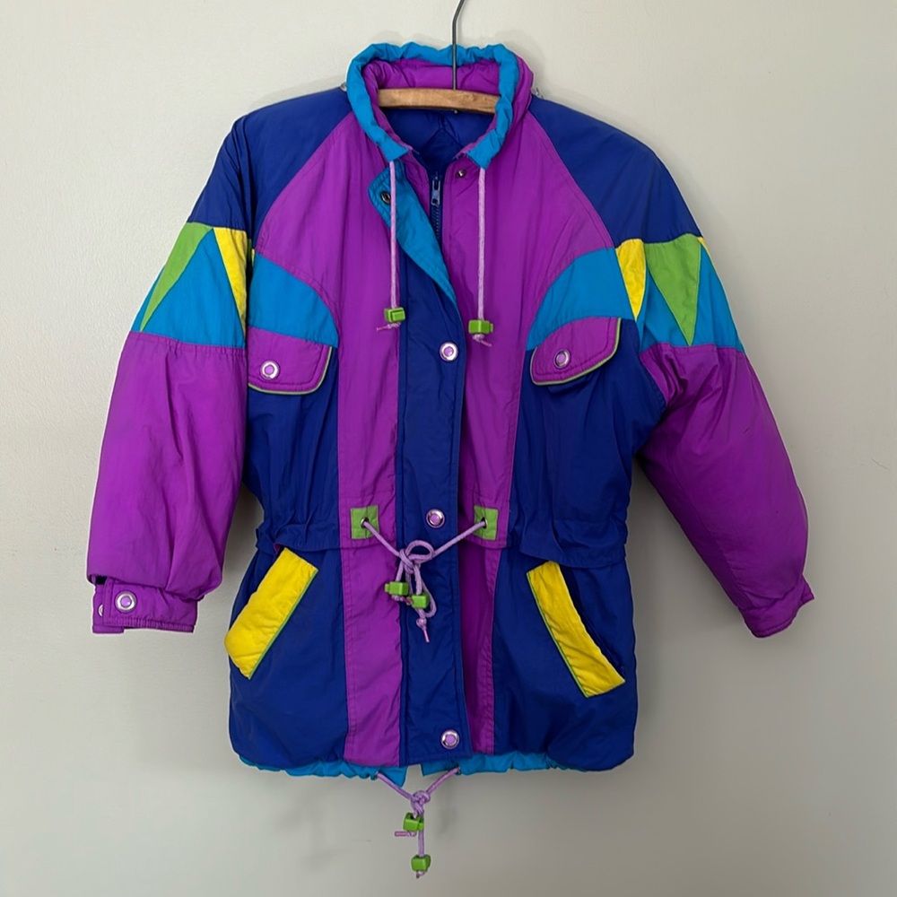 Vintage 90s Andy Johns Kids ski jacket